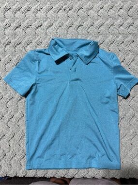 Jumping Beans Boys 3T Short Sleeve Polo Shirt Teal Blue Casual Top